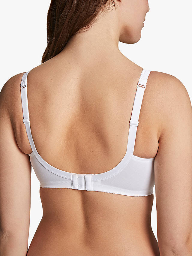 Royce Charlotte Fuller Cup Non-Wired Bra, White  