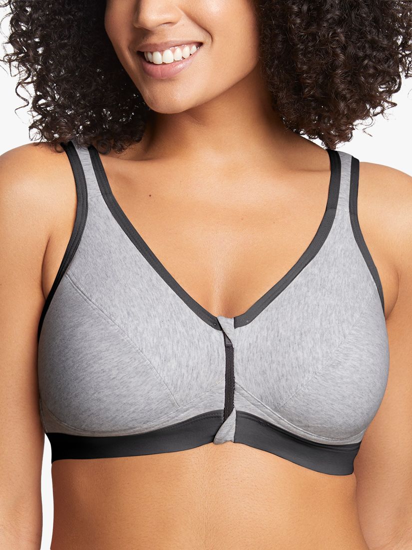 Royce Women's Impact-Free Cotton Sports Bra, Grey, 28DD : :  Clothing, Shoes & Accessories