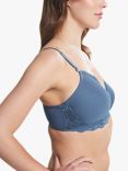 Royce Indie Non-Wired Nursing Bra, Petrol Blue