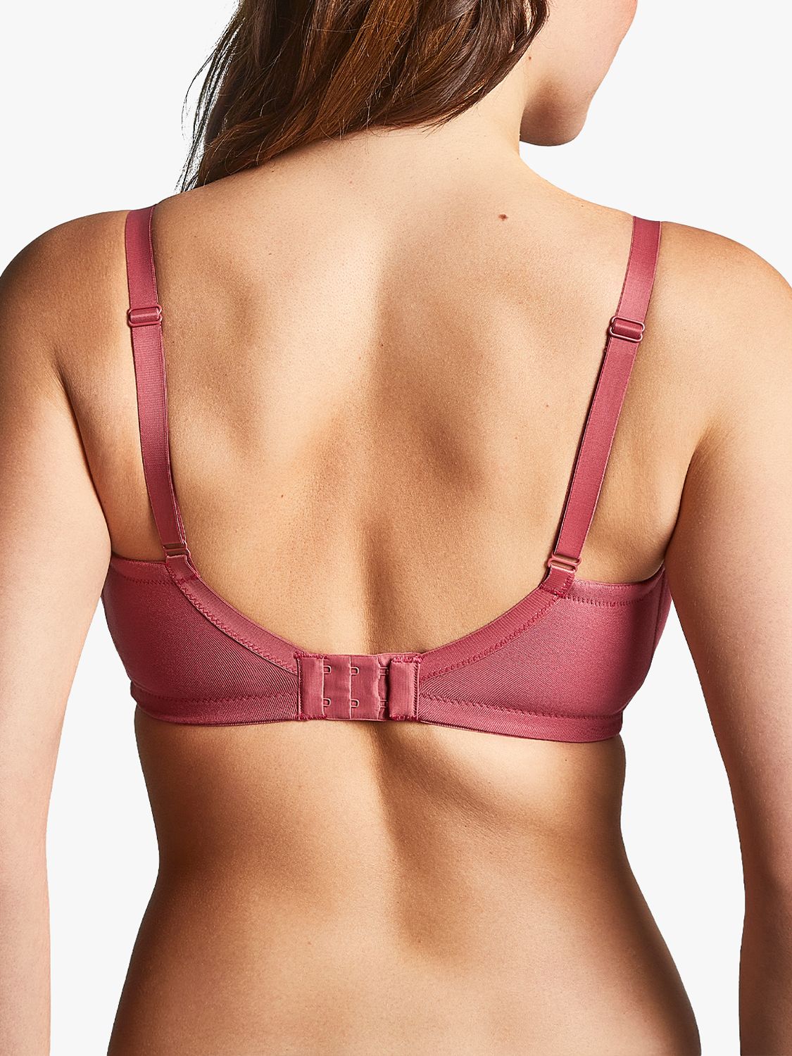 Royce Maisie Moulded Non-Wired T-Shirt Bra, Rouge at John Lewis & Partners