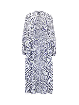 Live Unlimited Curve Leaf Print Shirred Waist Midaxi Dress, Grey/Multi