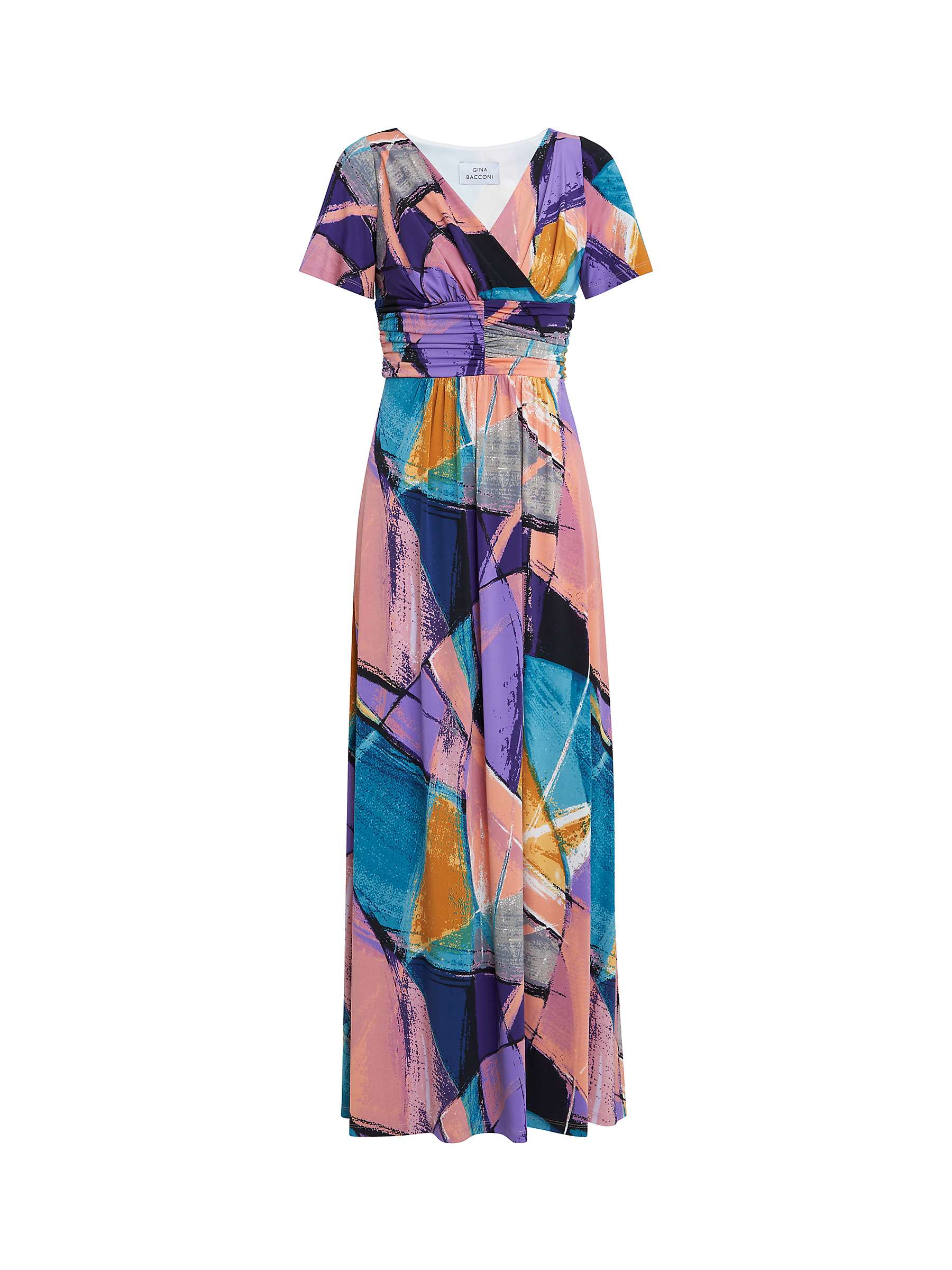 Buy Gina Bacconi Elodie Jersey Maxi Dress, Multi Online at johnlewis.com