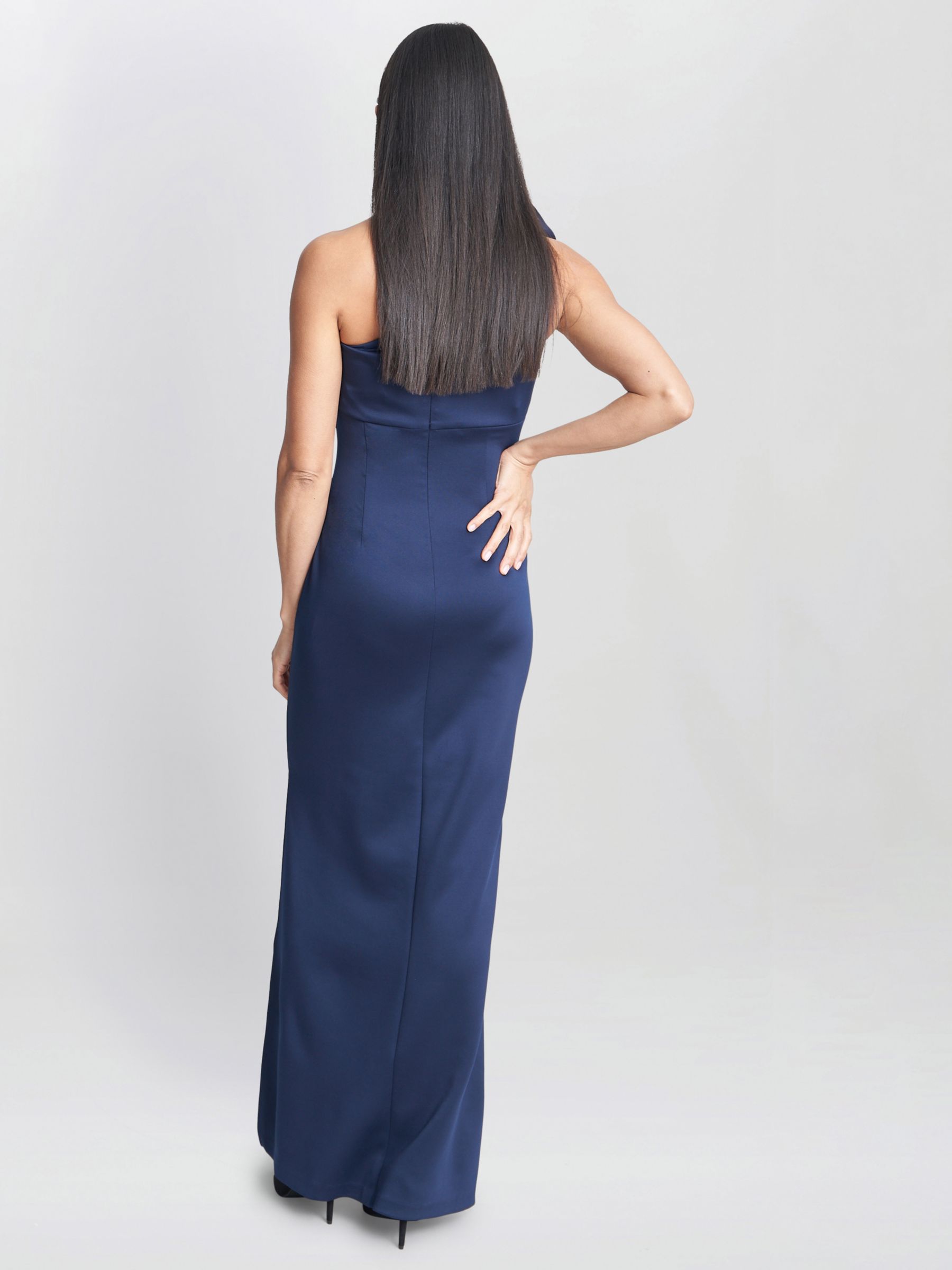 Buy Gina Bacconi Agatha Flower Detail One Shoulder Maxi Dress Online at johnlewis.com