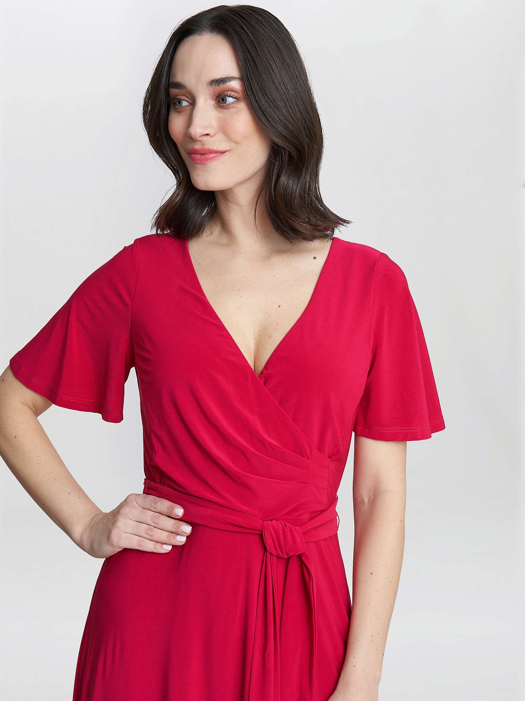 Buy Gina Bacconi Donna Wrap Effect Jersey Dress Online at johnlewis.com
