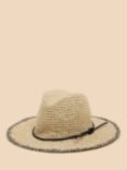 White Stuff Summer Fedora, Natural