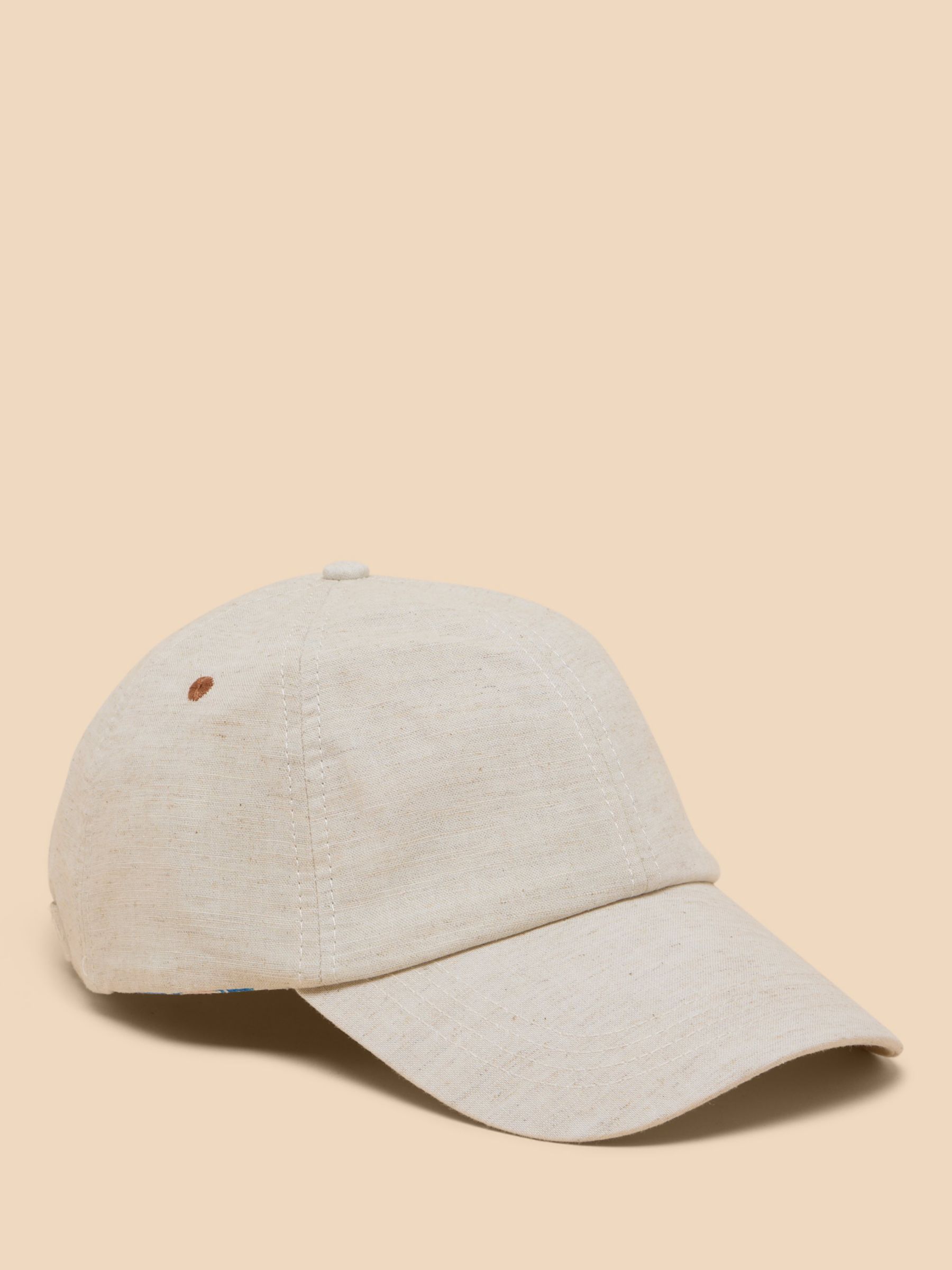 White Stuff Baseball Cap, Natural, One Size