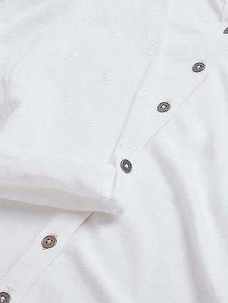 White Stuff Annie Jersey Shirt, Pale Ivory
