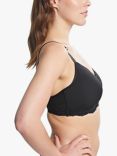 Royce Georgia Padded T-Shirt Non-Wired Bra, Black