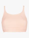 Royce Lola Crop Top Non-Wired Bra, Pack of 2, Peach/White