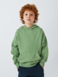 John Lewis Kids' Plain Pullover Hoodie, Green