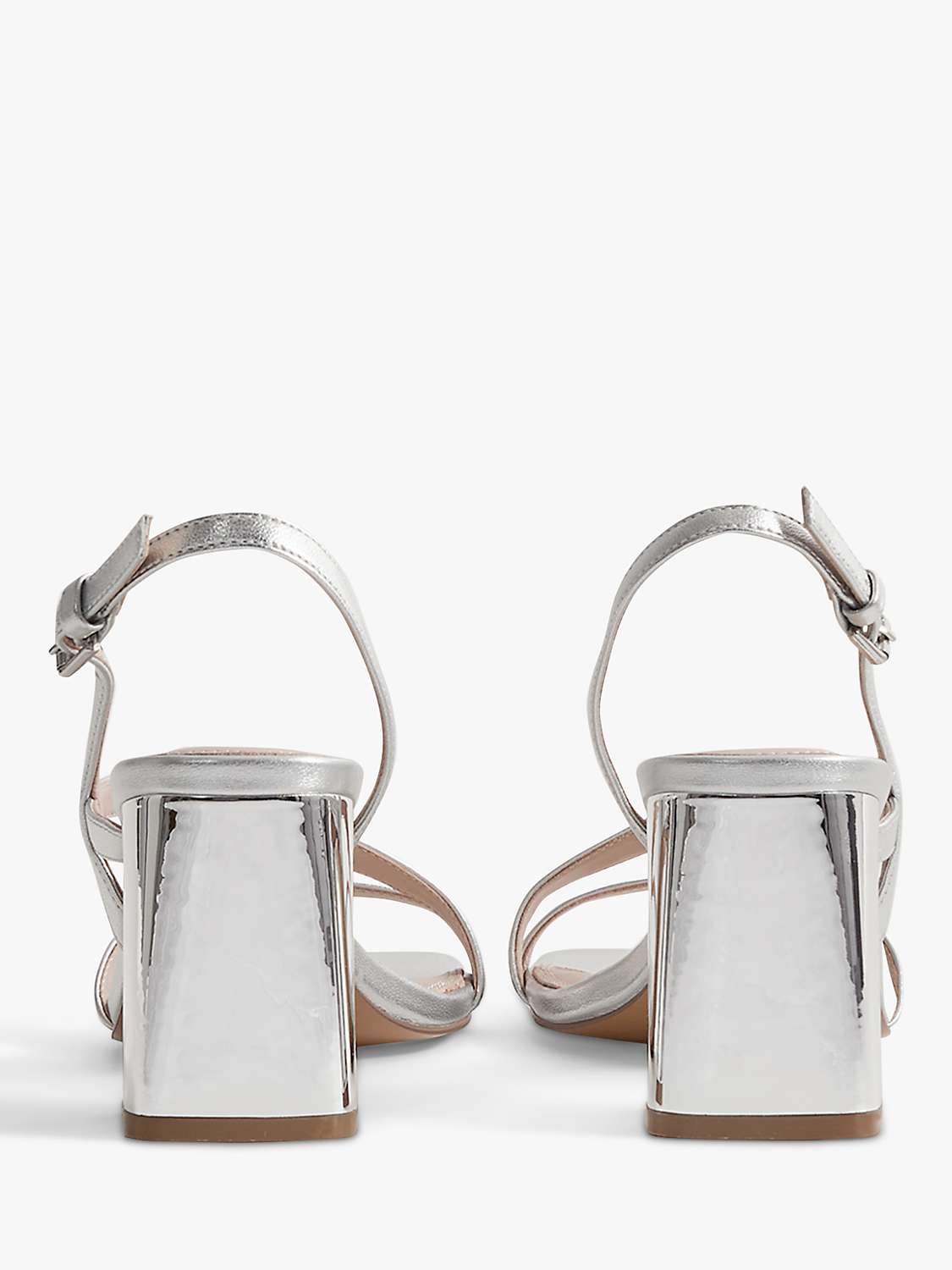 Buy Reiss Alice Block Heel Leather Sandals Online at johnlewis.com