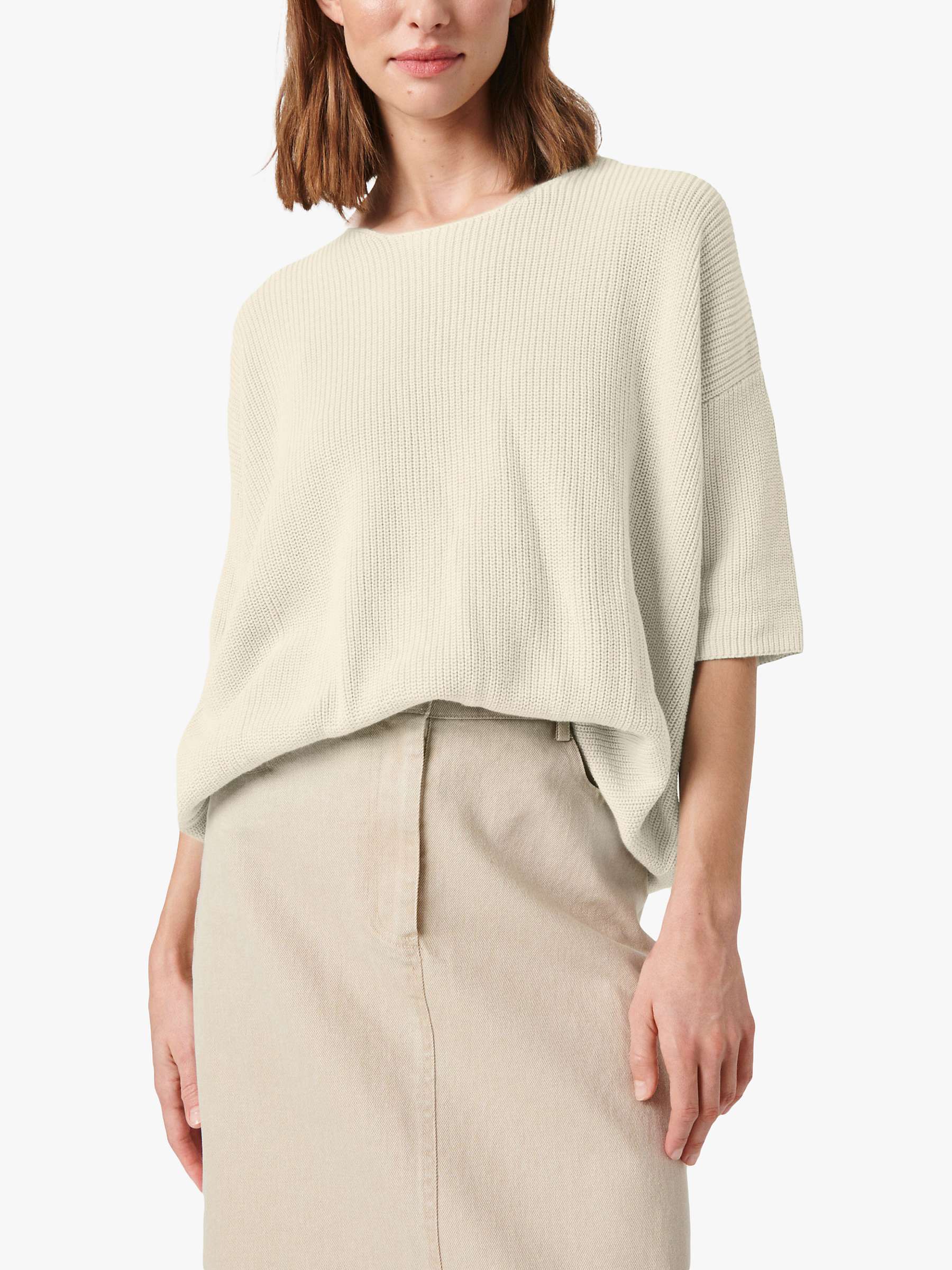 Buy Soaked In Luxury Tuesday Half Sleeve Jumper, Whisper White Online at johnlewis.com