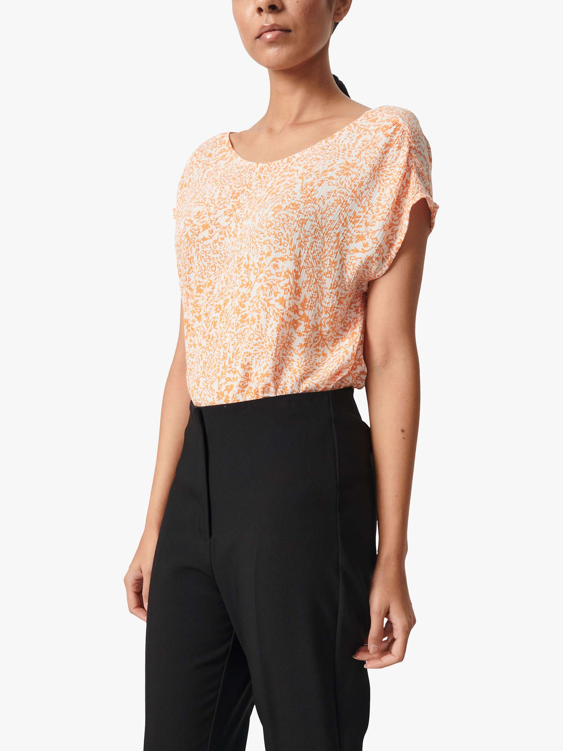 Buy Soaked In Luxury Zaya Boat Neck Relaxed Fit Top Online at johnlewis.com
