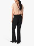Soaked In Luxury Zaya Boat Neck Relaxed Fit Top