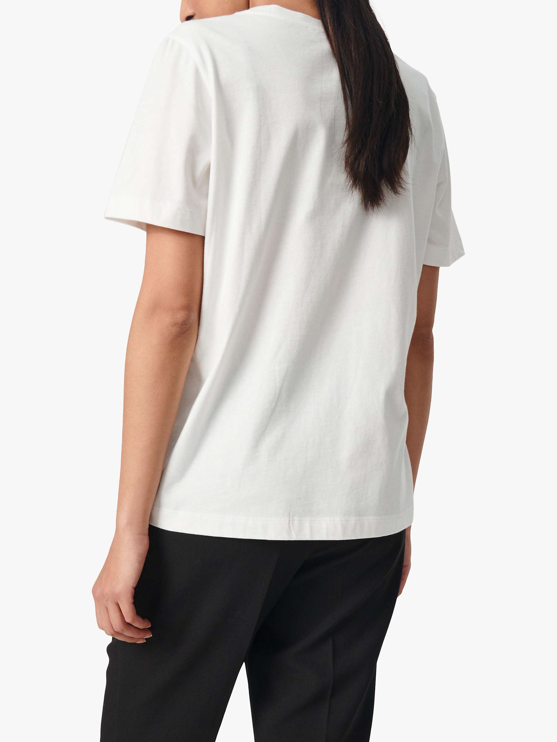 Buy Soaked In Luxury Varga Graphic Short Sleeve T-Shirt, Broken White Online at johnlewis.com