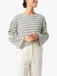 Soaked In Luxury Neo Striped Boxy T-Shirt