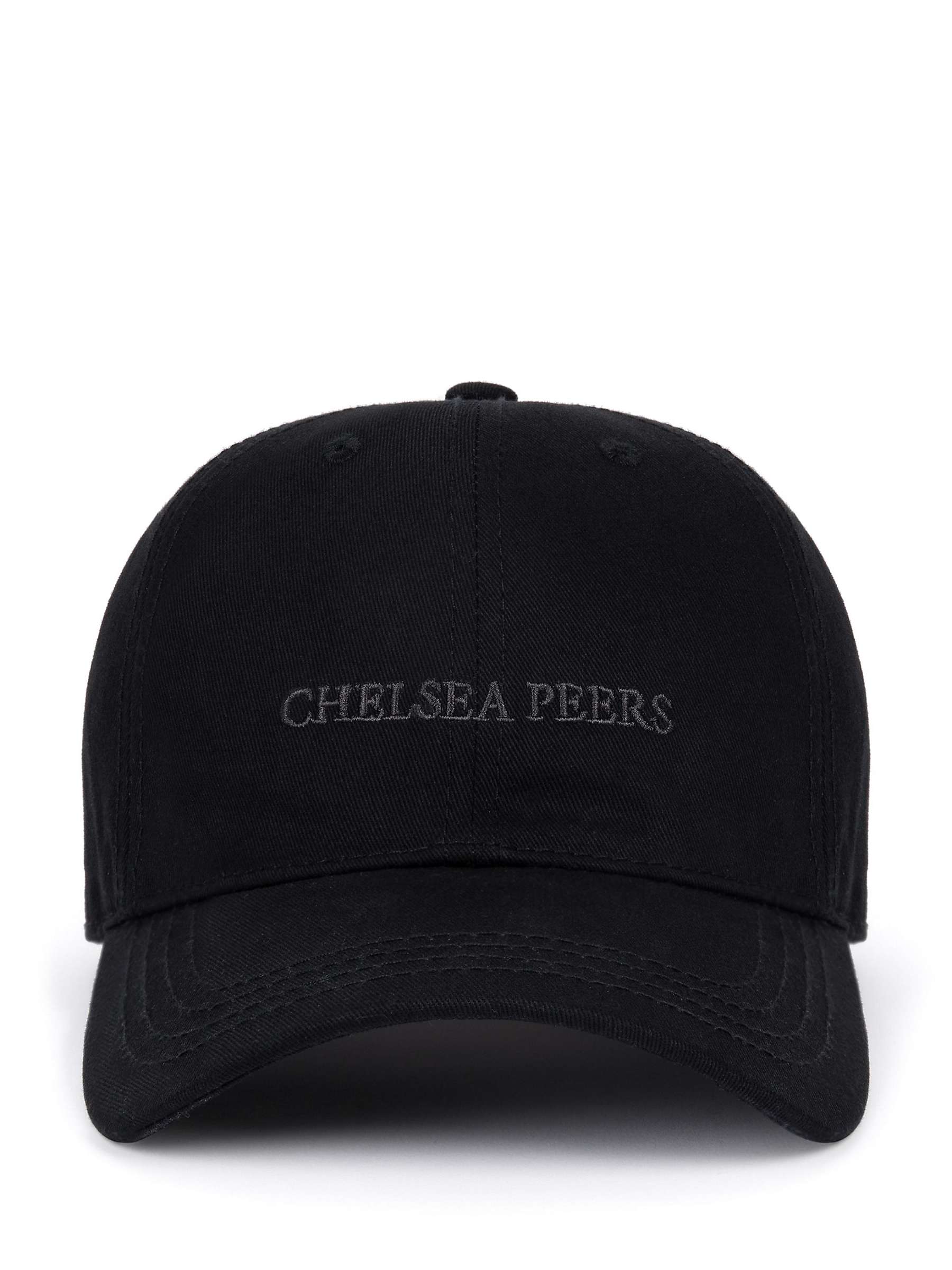 Buy Chelsea Peers Cotton Baseball Cap, Black Online at johnlewis.com
