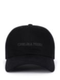 Chelsea Peers Cotton Baseball Cap, Black