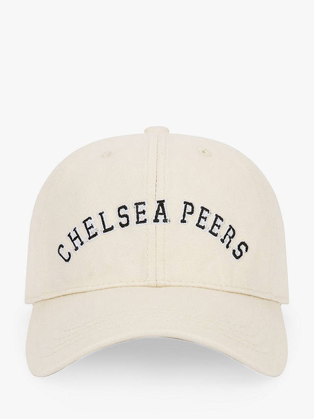 Chelsea Peers Cotton Logo Baseball Cap, Grey