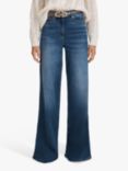 Reiss Ameria Wide Leg Jeans