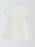 John Lewis Heirloom Collection Baby Lace and Tulle Dress, Ivory