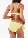 Accessorize Bunny Tie Bikini Top, Yellow