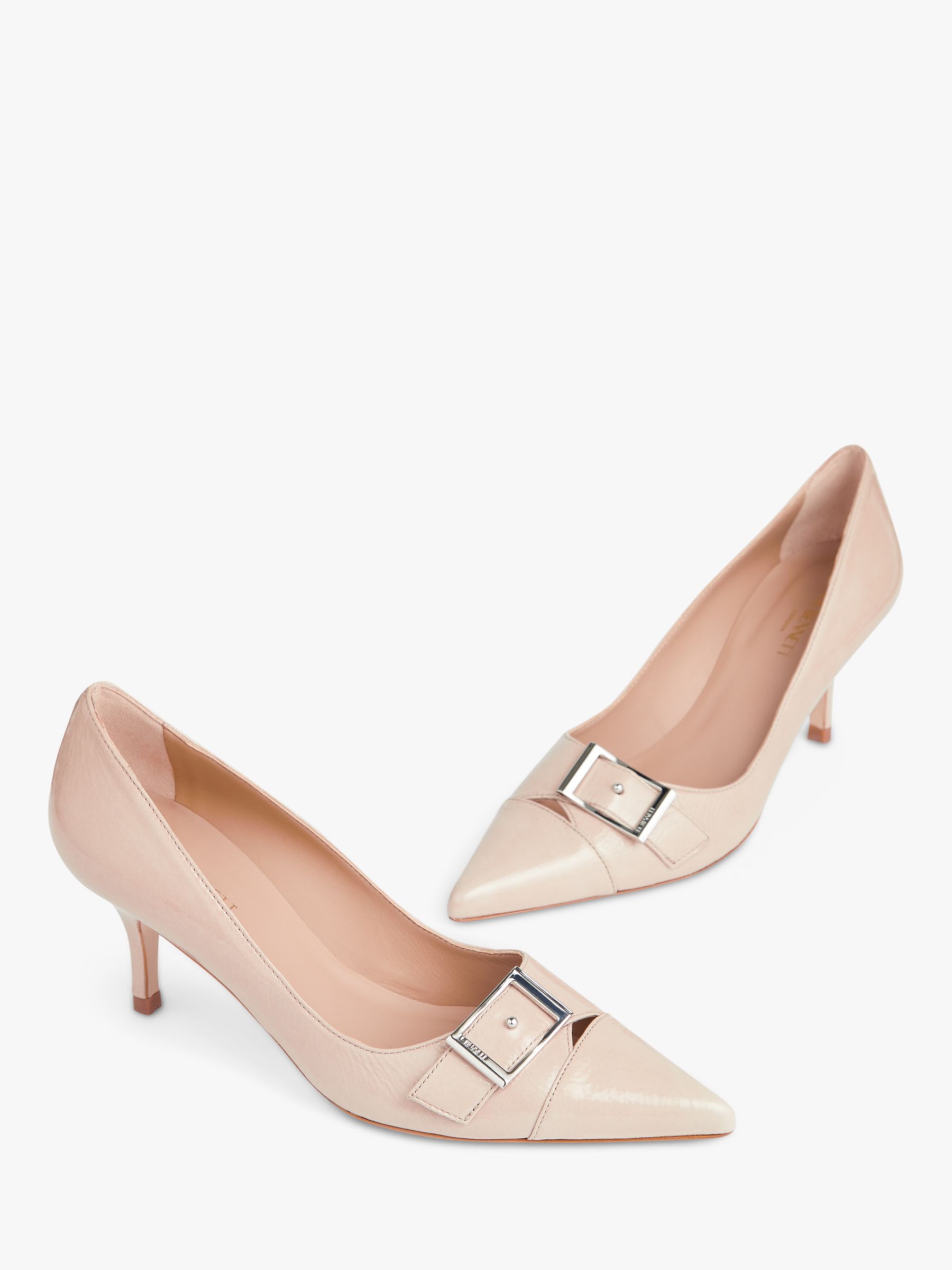 Buy L.K.Bennett Billie Nappa Leather Pointed Court Shoes Online at johnlewis.com