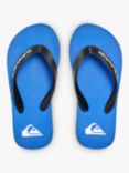 Quiksilver Kids' Molokai Core Flip Flops, Blue