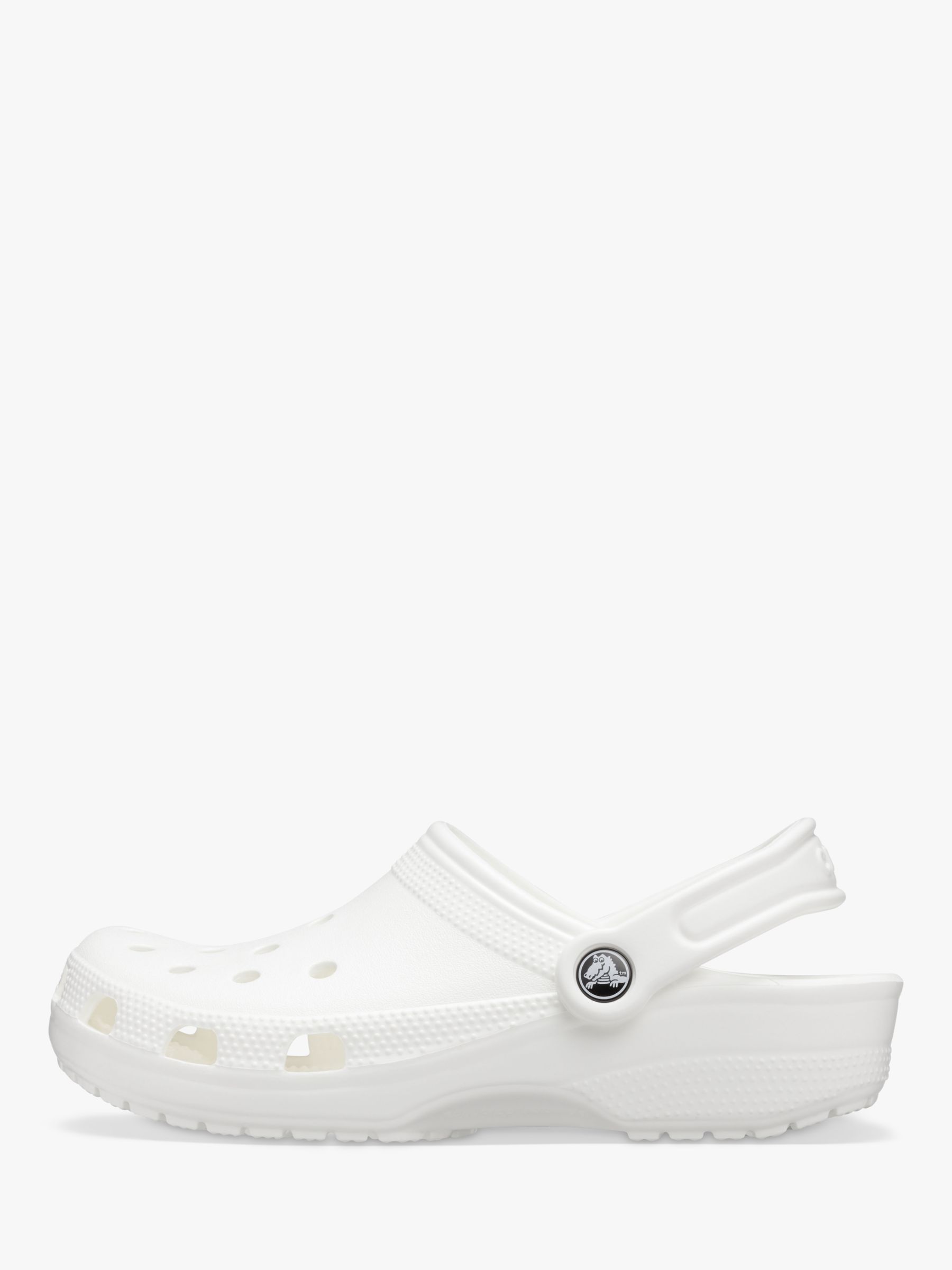 Crocs Classic Clogs, White, 7