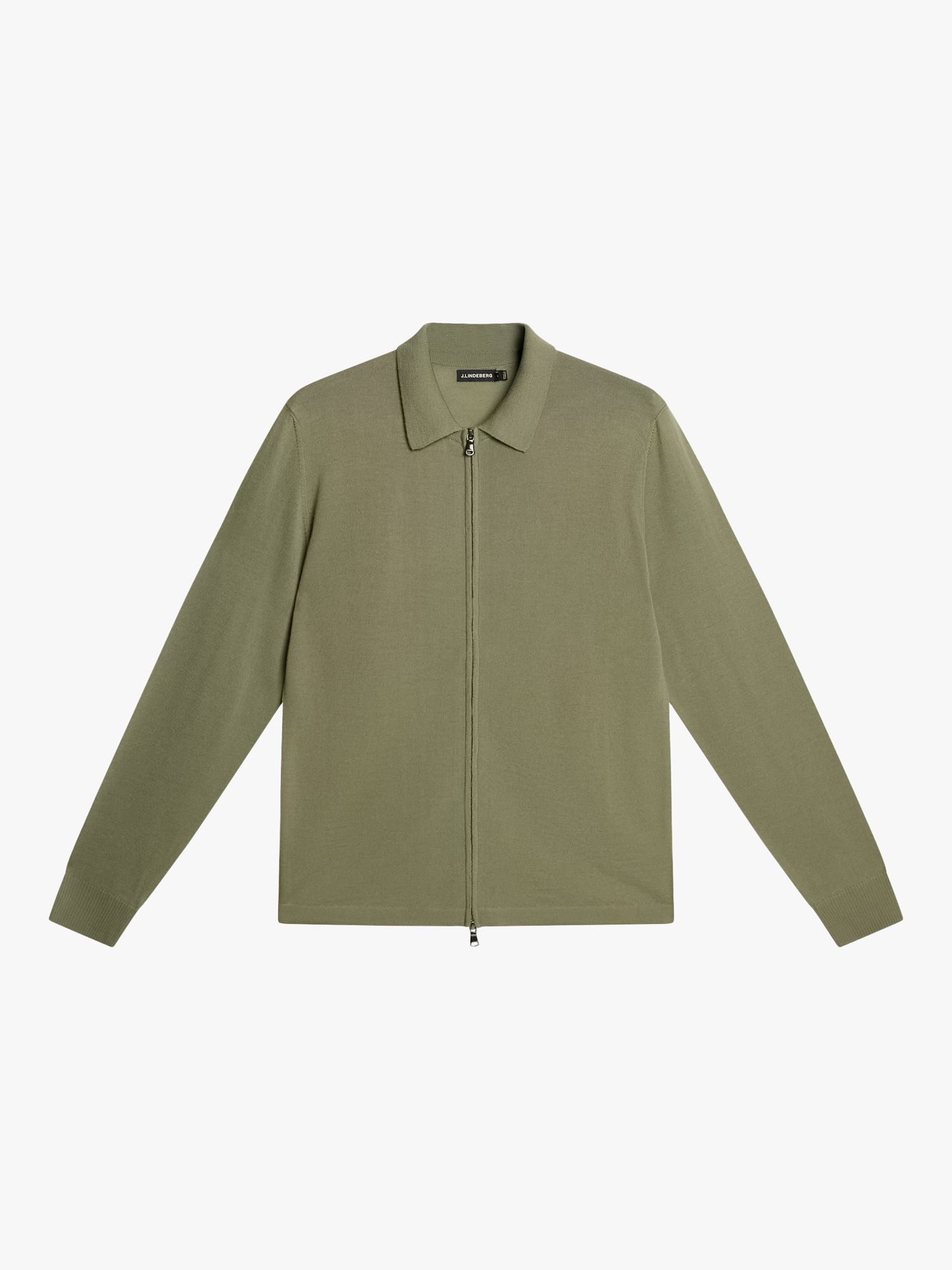 Buy J.Lindeberg Nyle Light Merino Zip Cardigan Online at johnlewis.com