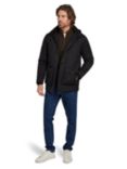 Raging Bull Water Resistant Parka Coat, Black