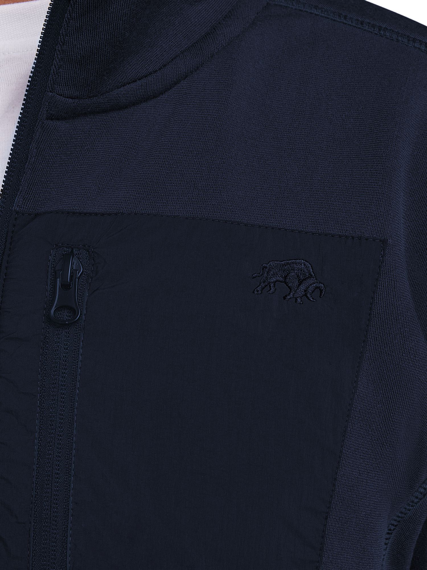 Raging Bull Zip Through Fleece, Navy, XL