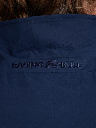 Raging Bull Button-Up Car Coat, Navy