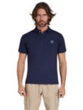 Raging Bull Patch Jersey Polo Shirt, Navy