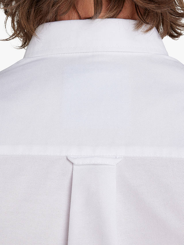 Raging Bull Short Sleeve Lightweight Oxford Shirt, White