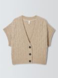 AND/OR June Alpaca Blend Cable Knit Vest, Natural