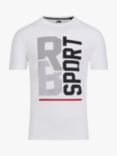 Raging Bull RB Sport Halftone T-Shirt, White/Multi