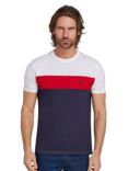 Raging Bull Cut & Sew T-Shirt, Red/Multi
