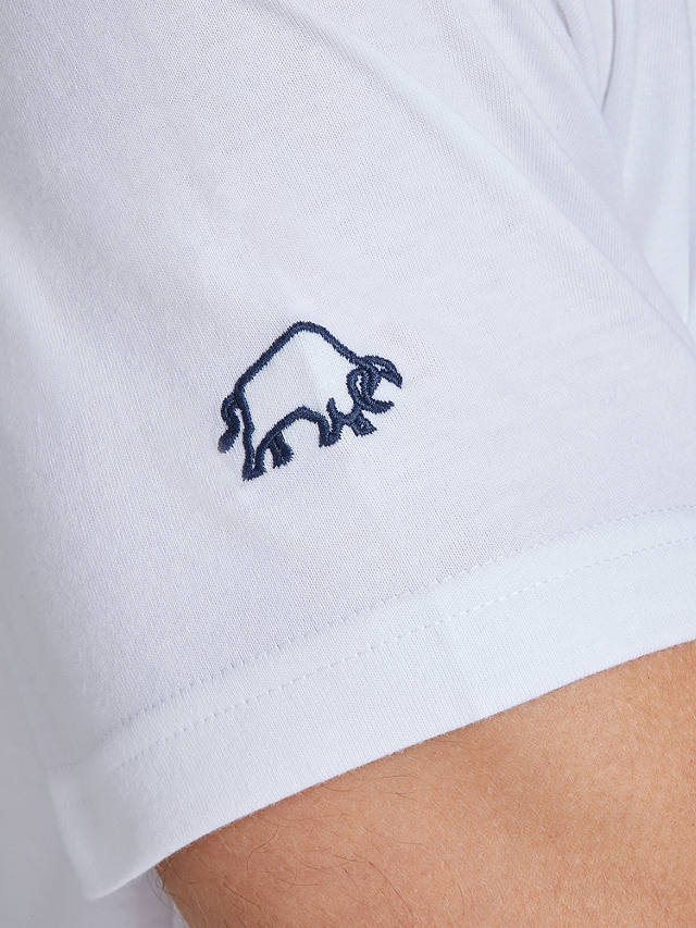 Raging Bull Slash Bull Graphic T-Shirt, White