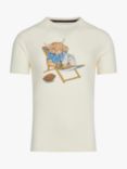 Raging Bull Deckchair Bully T-Shirt, Cream/Multi