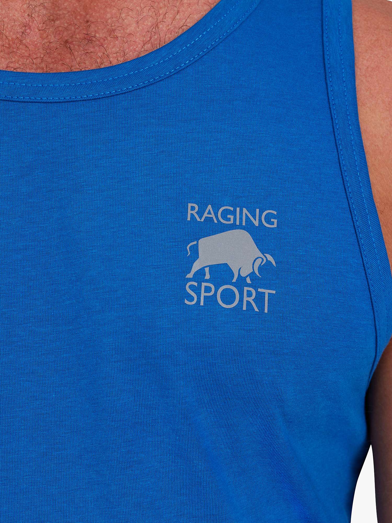 Buy Raging Bull RB Sport Jersey Vest, Cobalt Blue Online at johnlewis.com