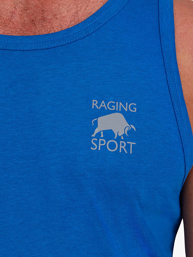 Raging Bull RB Sport Jersey Vest, Cobalt Blue