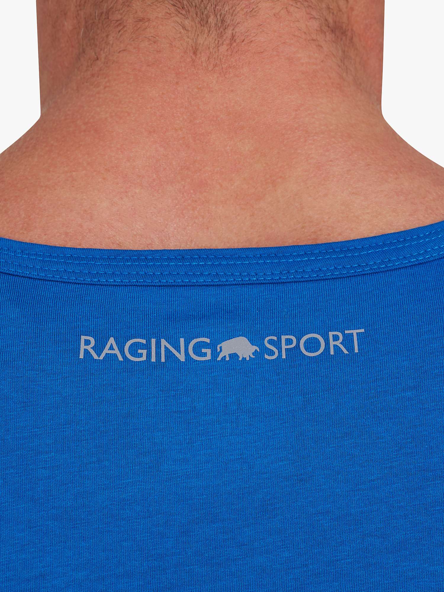 Buy Raging Bull RB Sport Jersey Vest, Cobalt Blue Online at johnlewis.com