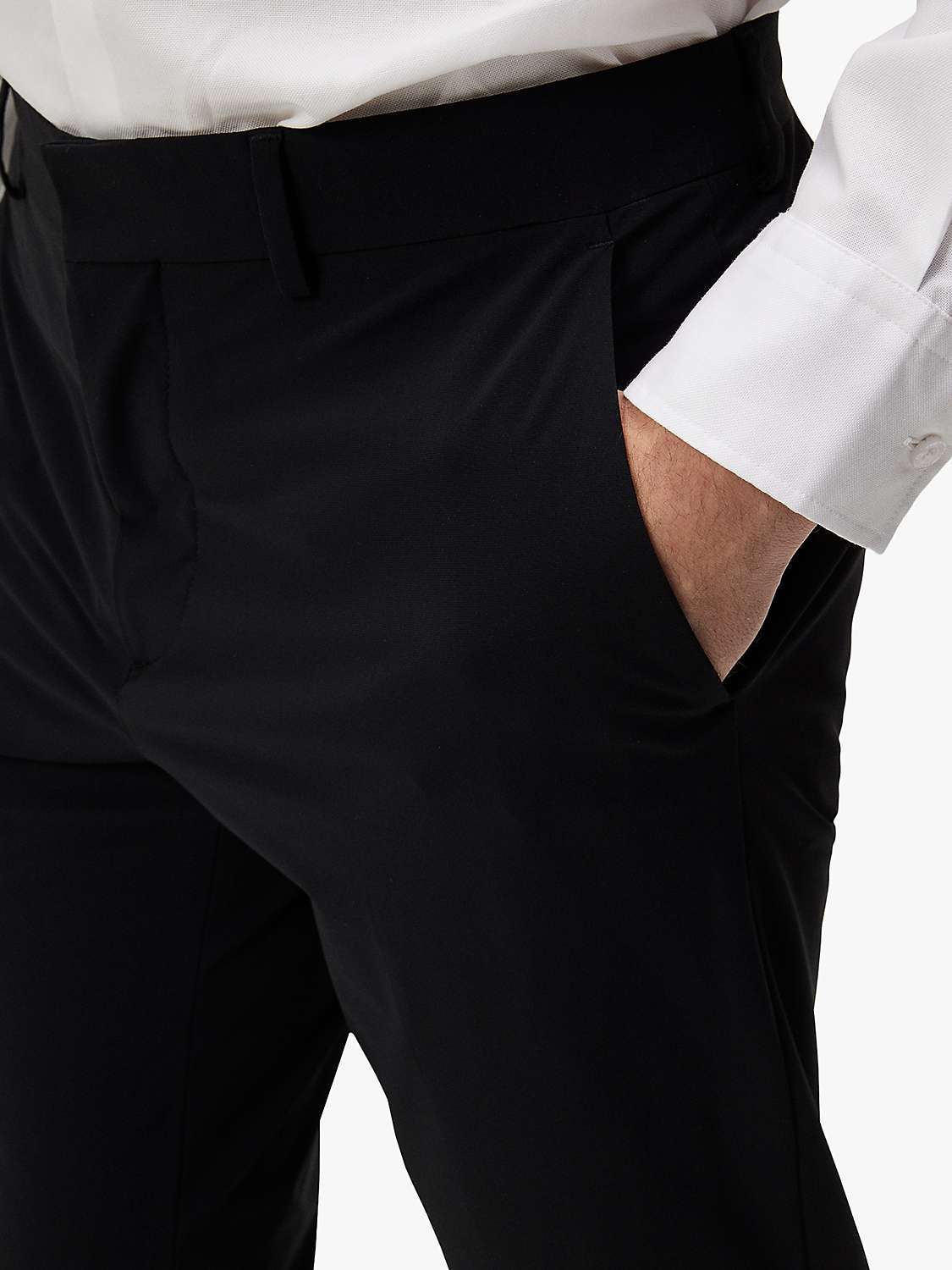 Buy J.Lindeberg Lois Four Way Stretch Trousers, Black Online at johnlewis.com