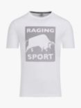 Raging Bull Sport Block Bull Graphic T-Shirt, White