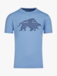 Raging Bull Denim Bull T-Shirt, Chambray