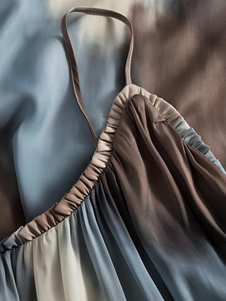 Twist & Tango Abstract Print Summer Breezy Drape Maxi Dress, Multi
