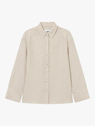 Twist & Tango Alexandria Linen Shirt, Beige Melange