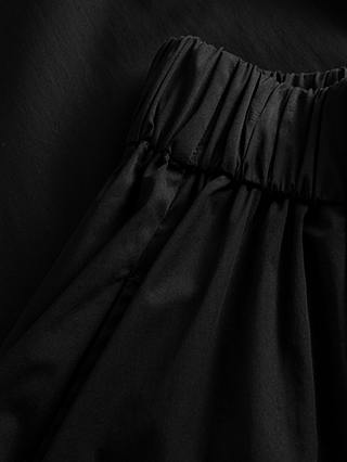 Twist & Tango Freya Soft Cotton Blend Midi Skirt, Black