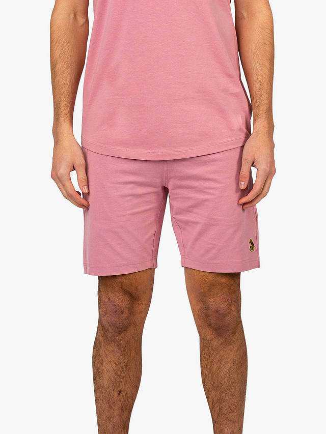 LUKE 1977 Smashing Sweat Shorts, Vintage Pink